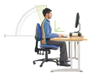 Cadeira ergonômica industrial