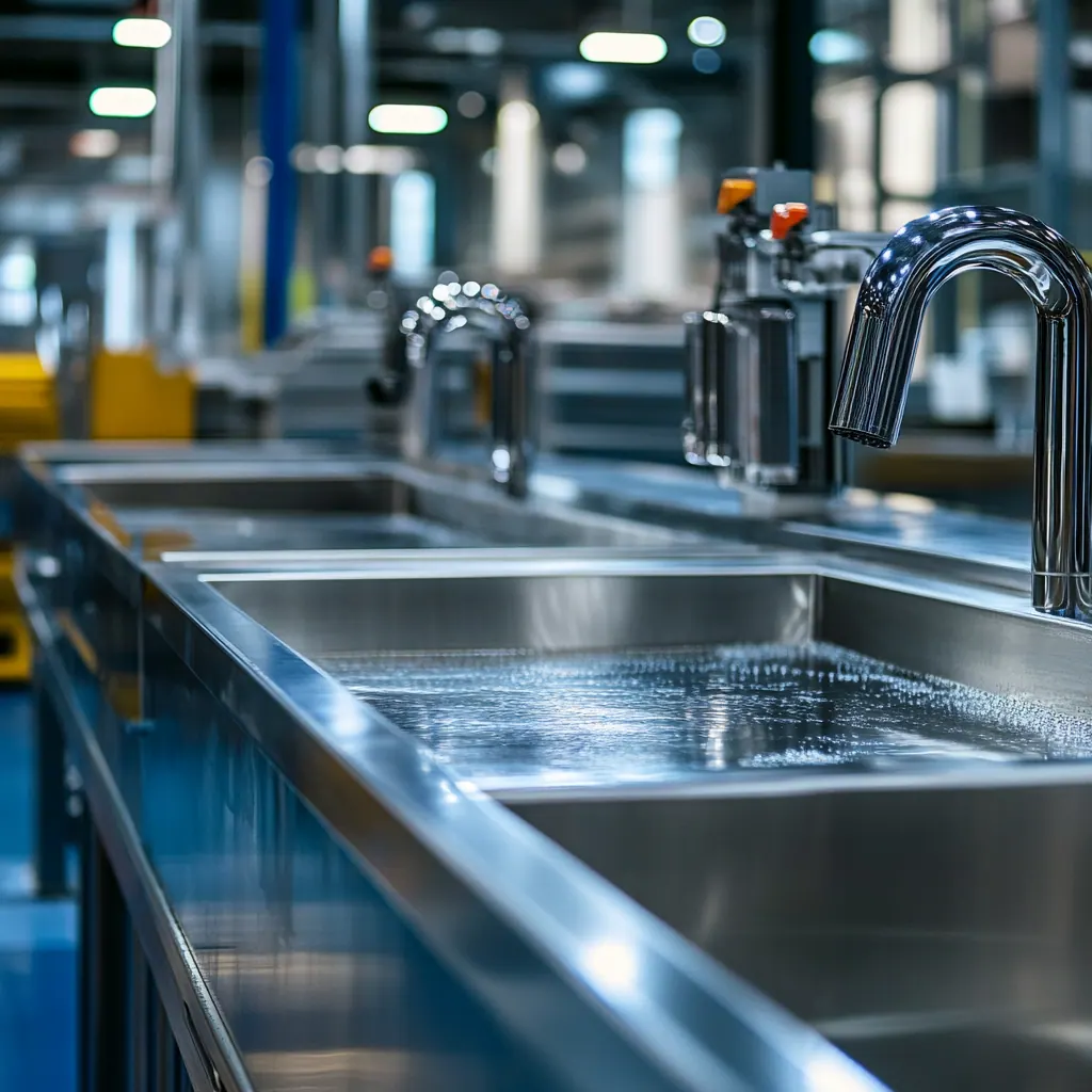 Como limpar uma pia industrial de aço inox