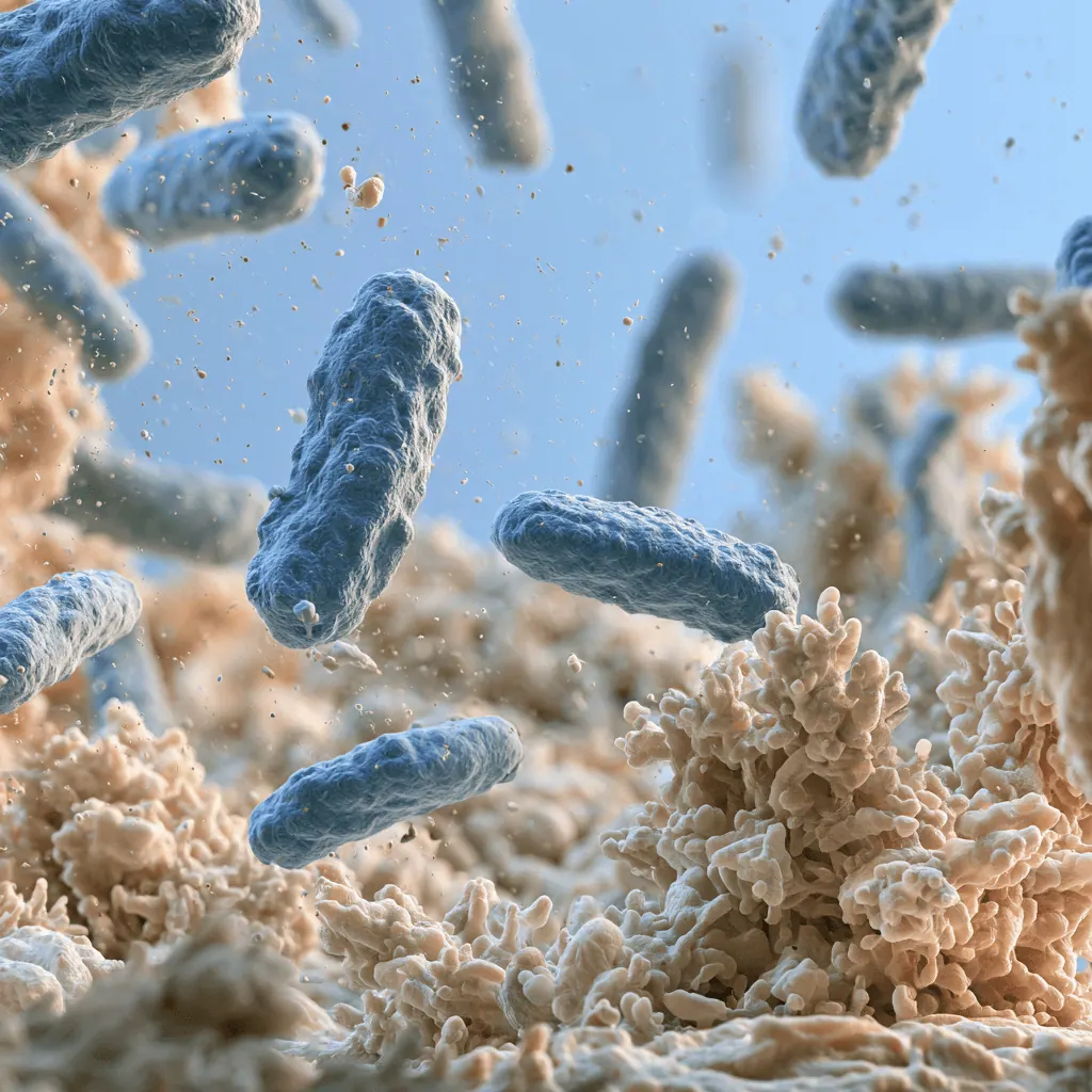 Estudo revela por que biofilmes ficam mais difíceis de eliminar com o tempo